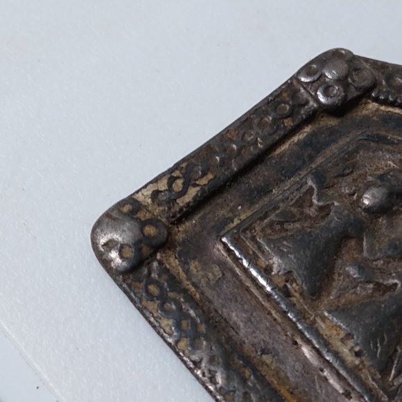 Vintage Metal Pendant String Necklace - Picture 10 of 16